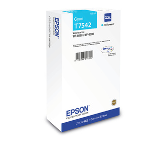 Epson Encre cyan XXL WF-8090DW / 8590DWF (7 000 p)