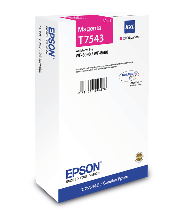 Epson Encre magenta XXL WF-8090DW / 8590DWF (7 000 p)