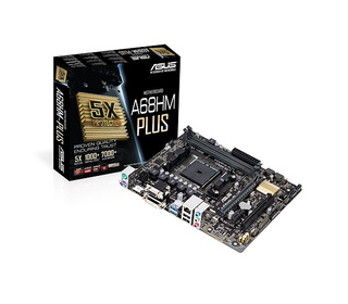 ASUS A68HM-Plus Socket FM2+ Micro ATX AMD A68H