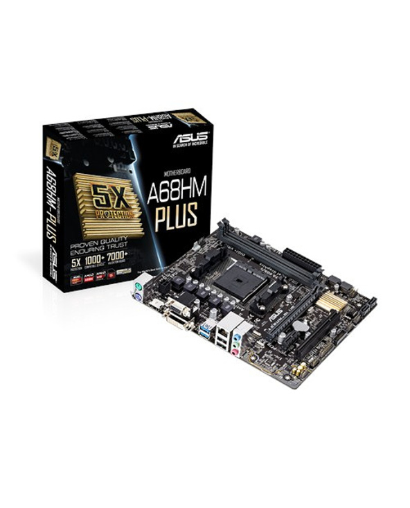 ASUS A68HM-Plus Socket FM2+ Micro ATX AMD A68H