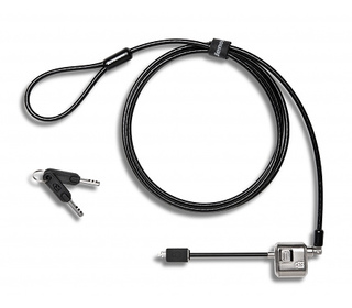 Lenovo 4X90H35558 câble antivol Noir, Acier inoxydable 1,83 m