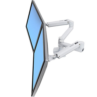 Ergotron LX Series 45-491-216 support d'écran plat pour bureau 68,6 cm (27") Blanc