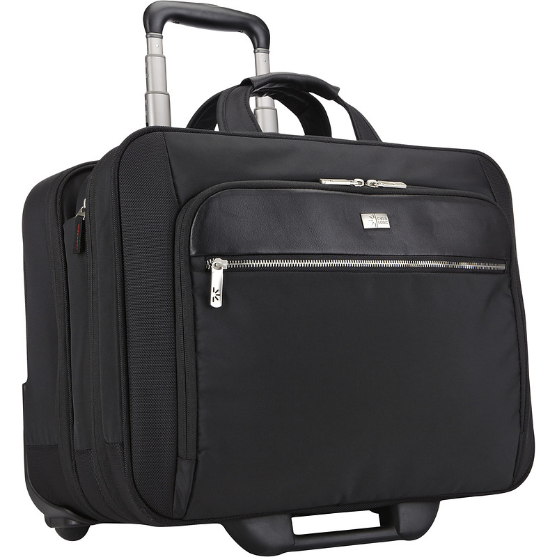 Case Logic CLRS-117 Black sacoche d'ordinateurs portables 43,2 cm (17") Valise sur roulette Noir