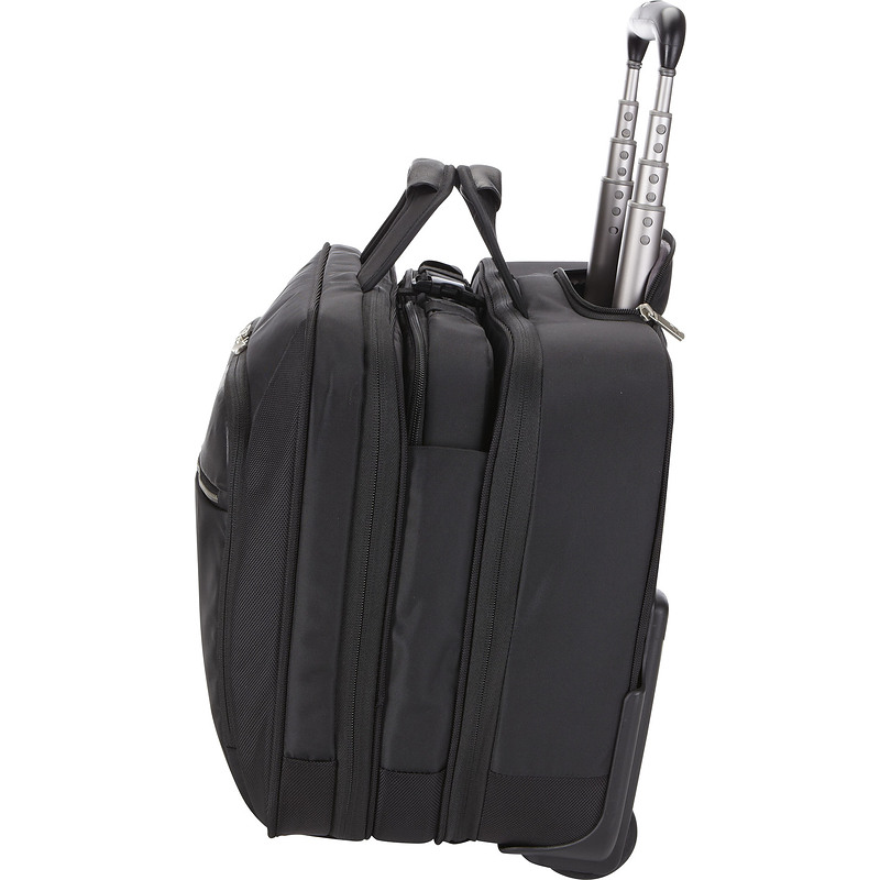 Valise Ordinateur Case Logic 17.3" - Sacoche Roulette Noir ANR-317