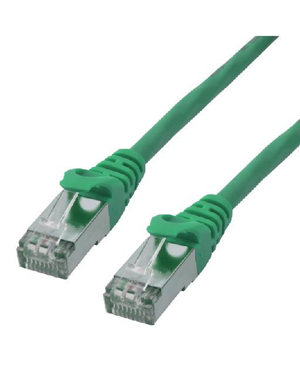 MCL FCC6ABM-10M/V/10 câble de réseau Cat6a F/UTP (FTP) Vert