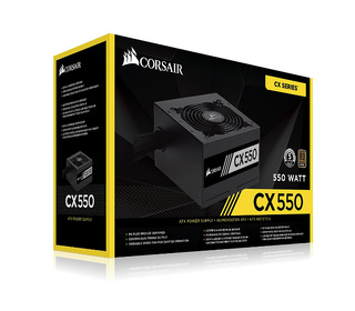 Corsair CX550 unité d'alimentation d'énergie 550 W 24-pin ATX ATX Noir