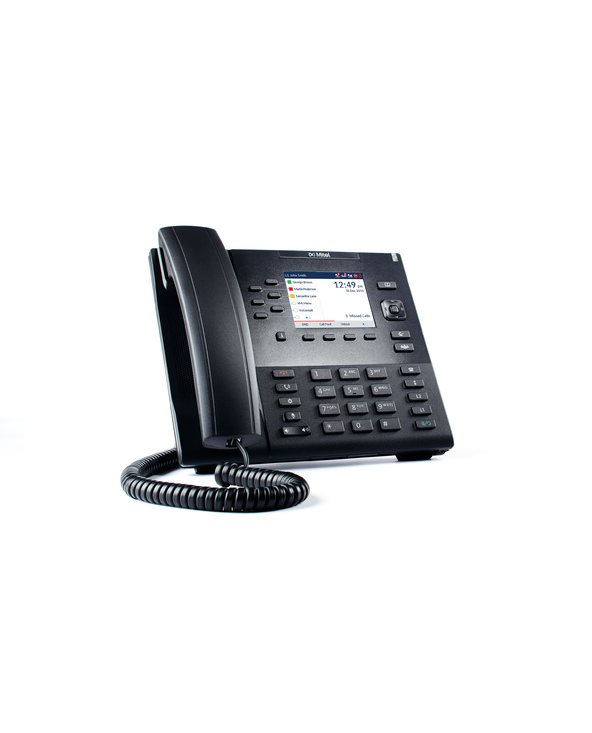 Mitel 80C00002AAA-A téléphone fixe Noir Combiné filaire LCD 9 lignes