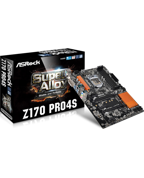 Asrock Z170 Pro4S LGA 1151 (Emplacement H4) ATX Intel Z170