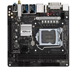 Asrock H270M-ITX/ac LGA 1151 (Emplacement H4) Mini ITX Intel H270