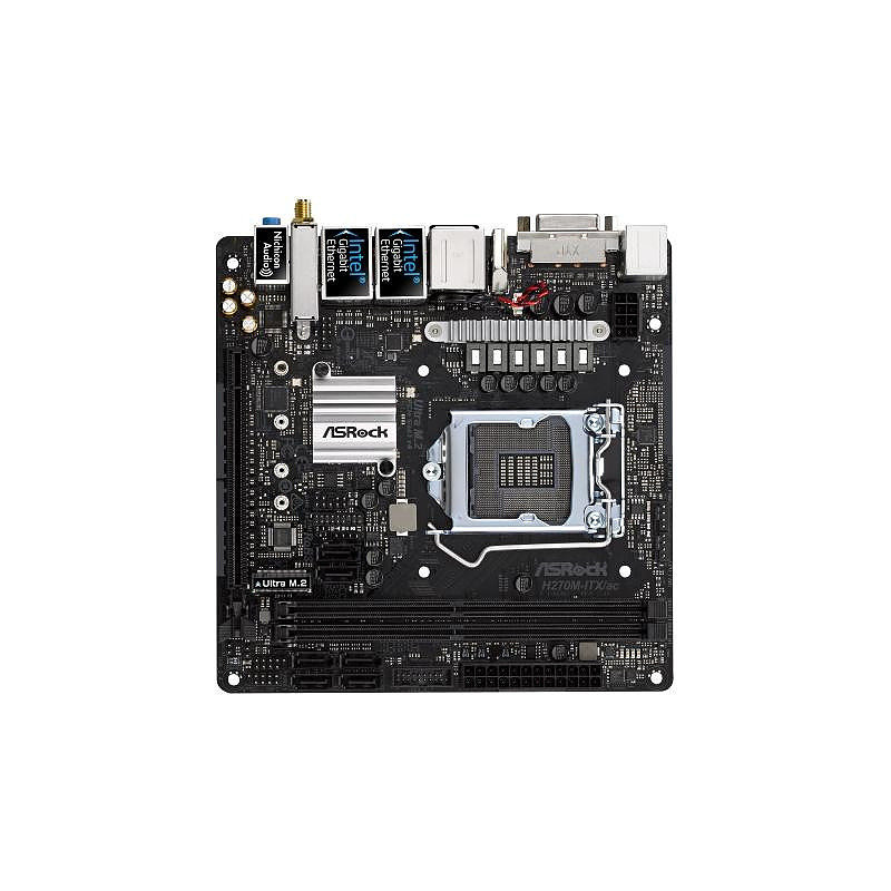 Asrock H270M-ITX/ac LGA 1151 (Emplacement H4) Mini ITX Intel H270