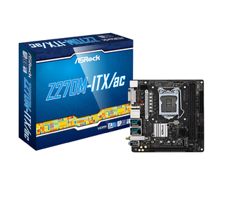 Asrock Z270M-ITX/ac LGA 1151 (Emplacement H4) Mini ITX Intel Z270