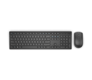 DELL KM636 clavier RF sans fil QWERTY US International Noir