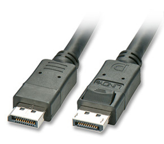 Lindy 10m DisplayPort Noir