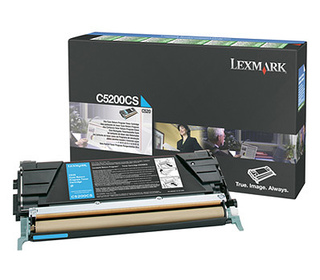 Lexmark C5200CS Cartouche de toner Original Cyan 1 pièce(s)