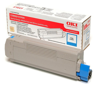 OKI 43324423 Cartouche de toner Original Cyan 1 pièce(s)