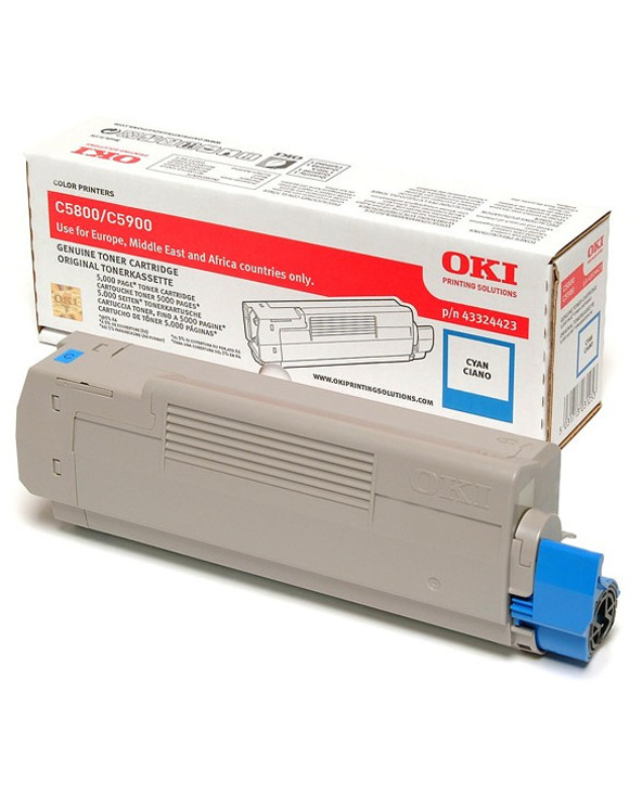 OKI 43324423 Cartouche de toner Original Cyan 1 pièce(s)