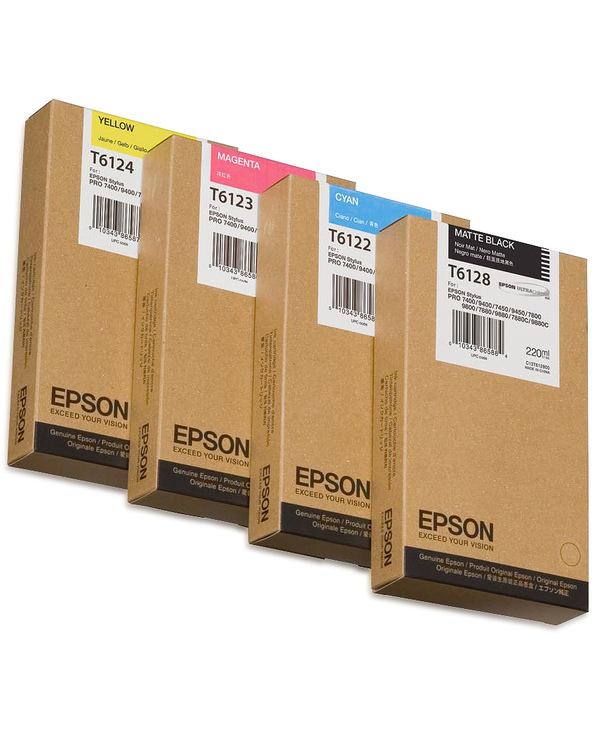 Epson Encre Pigment Cyan SP 7400/7450/9400/9450 (220ml)