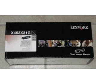Lexmark X463X31G Cartouche de toner Original Noir 1 pièce(s)