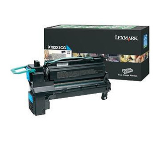 Lexmark X792X1CG Cartouche de toner Original Cyan 1 pièce(s)