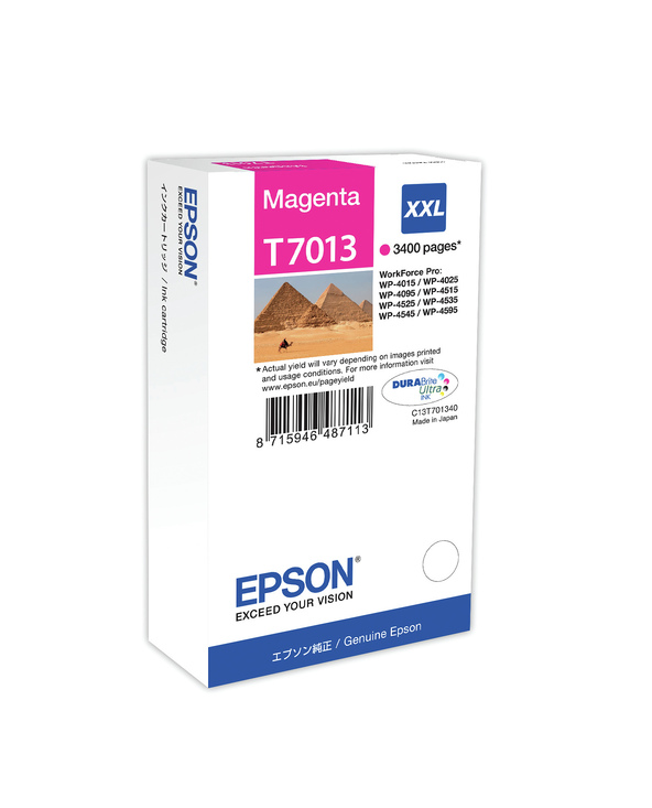 Epson Encre Magenta XXL (3 400 p)