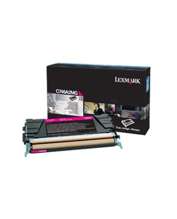 Lexmark C746A3MG Cartouche de toner Original Magenta 1 pièce(s)