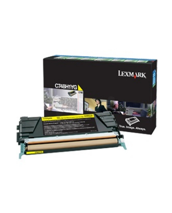 Lexmark C748H3YG Cartouche de toner Original Jaune 1 pièce(s)
