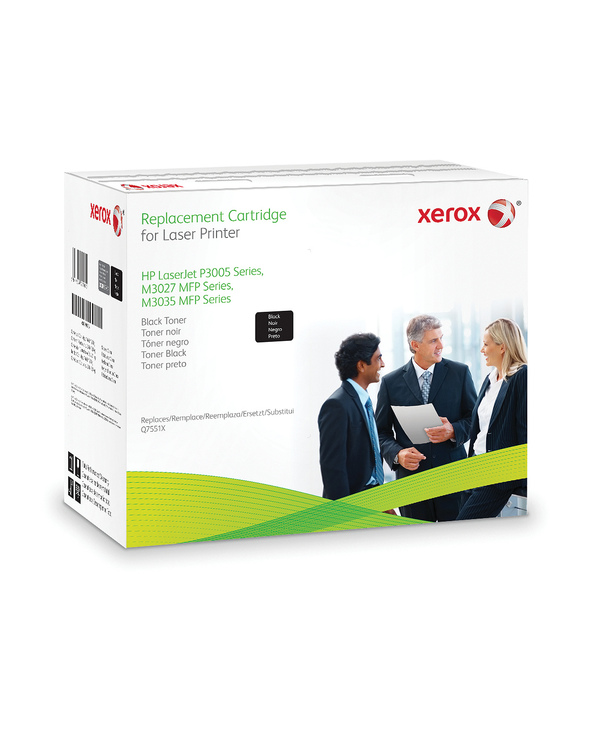 Xerox Toner noir. Equivalent à HP Q7551X. Compatible avec HP LaserJet M3027 MFP, LaserJet M3035 MFP, LaserJet P3005