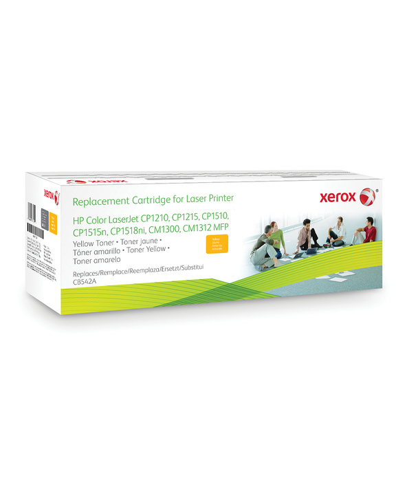 Xerox Toner jaune. Equivalent à HP CB542A. Compatible avec HP Colour LaserJet CM1312 MFP, Colour LaserJet CM1525, Colour LaserJe