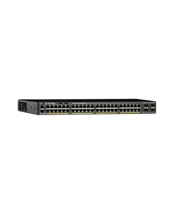 Cisco Catalyst WS-C2960X-48FPS-L commutateur réseau Géré L2/L3 Gigabit Ethernet (10/100/1000) Noir Connexion Ethernet, supportan
