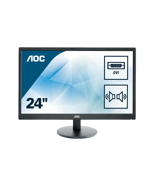 AOC Basic-line 70 E2470SWDA 23.6" LED Full HD 5 ms Noir
