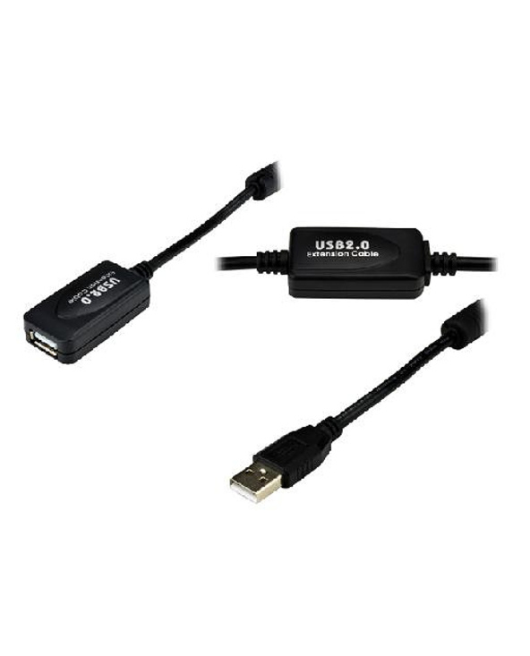 MCL USB2-620 adaptateur et connecteur de câbles USB type A Noir