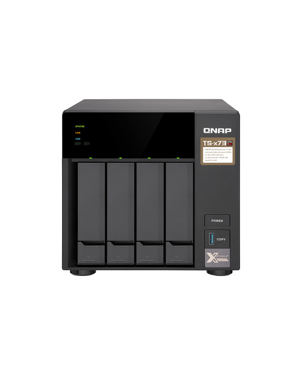 QNAP TS-473 RX-421ND Ethernet/LAN Tower Noir NAS