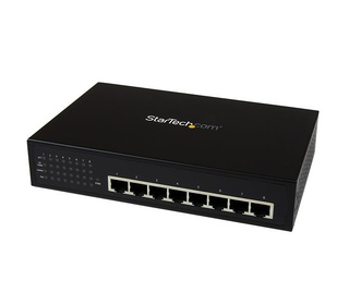 StarTech.com Switch Gigabit Ethernet Industriel 8 Ports Non Géré avec Power over Ethernet - Commutateur 802.3af/at PoE+