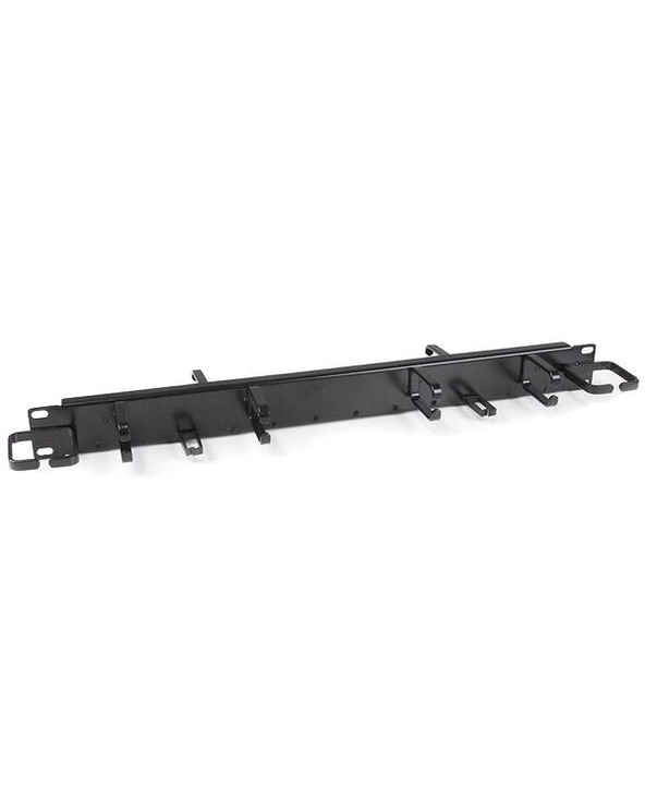 StarTech.com Panneau de gestion de câbles horizontal 1U 19" pour rack - Guide pour câbles avec grands anneaux