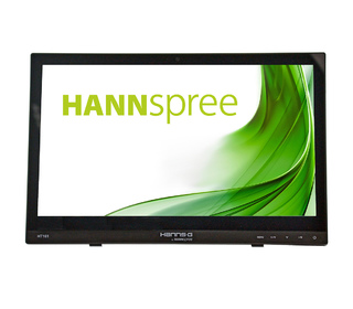 Hannspree HT 161 HNB moniteur à écran tactile 39,6 cm (15.6") 1366 x 768 pixels Noir Plusieurs pressions Dessus de table