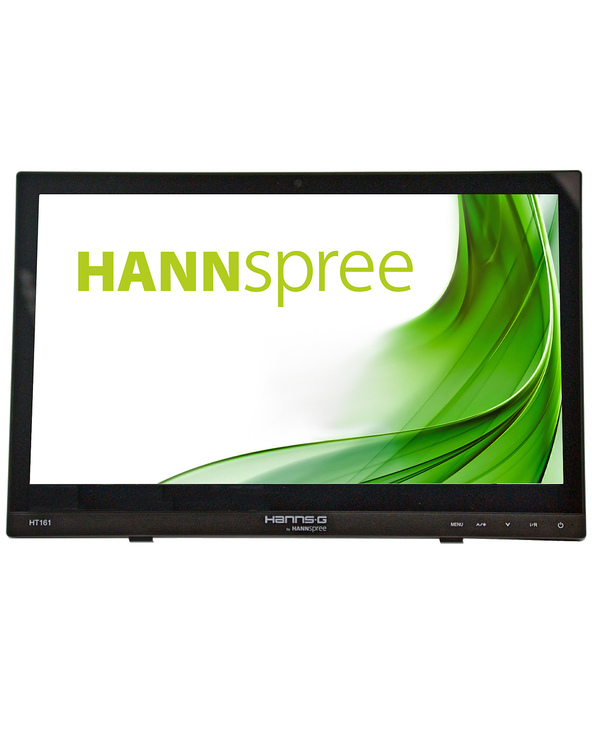 Hannspree HT 161 HNB moniteur à écran tactile 39,6 cm (15.6") 1366 x 768 pixels Noir Plusieurs pressions Dessus de table