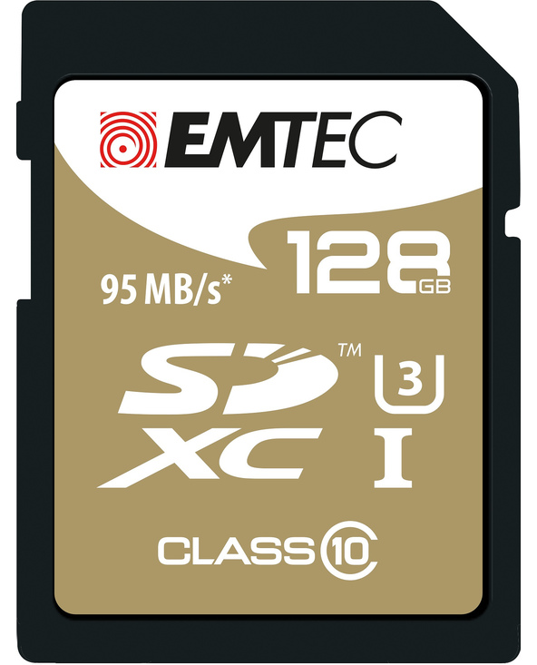 Emtec ECMSD128GXC10SP mémoire flash 128 Go SDXC Classe 10