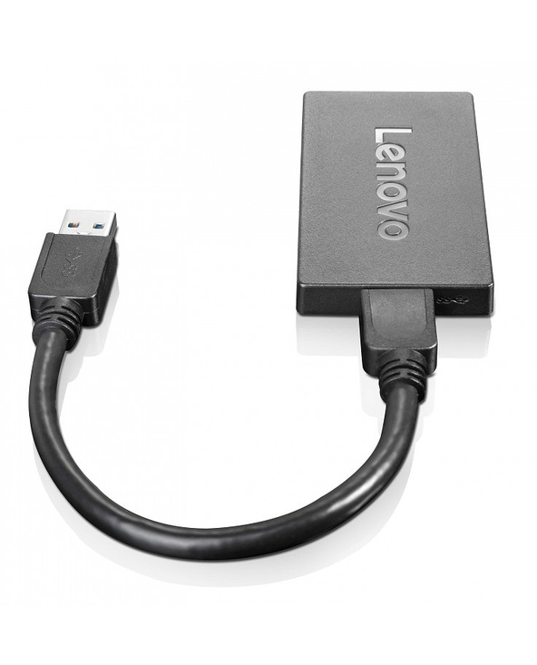 Lenovo 4X90J31021 adaptateur et connecteur de câbles USB DisplayPort Noir