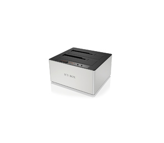 ICY BOX IB-121CL-6G Noir, Argent