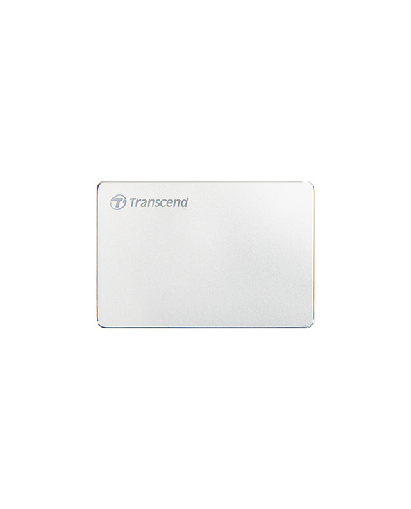 Transcend StoreJet 25C3S disque dur externe 1000 Go Argent