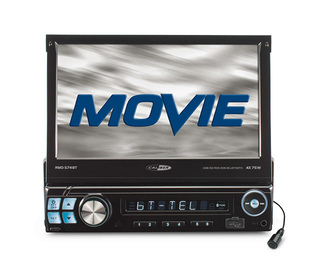 Caliber RMD574BT récepteur multimédia de voiture Noir 300 W Bluetooth