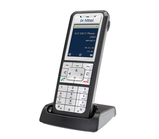 Mitel 612d Téléphone DECT Noir, Argent