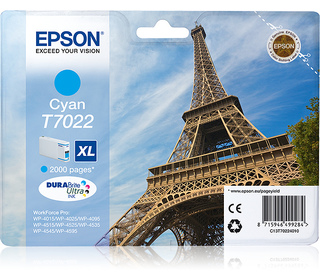 Epson Eiffel Tower Encre Cyan XL "Tour Eiffel" (2 000 p)