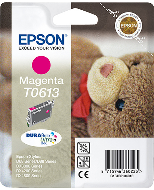Epson Teddybear Cartouche "Ourson" - Encre DURABrite Ultra M