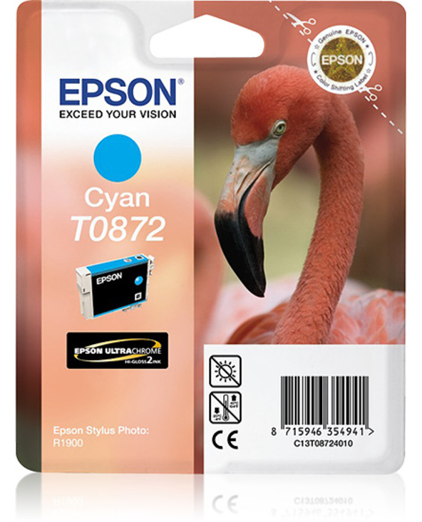 Epson Flamingo Cartouche "Flamand Rose" - Encre UltraChrome Hi-Gloss2 C