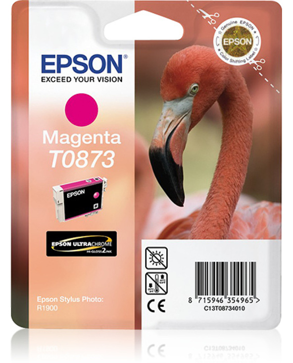 Epson Flamingo Cartouche "Flamant Rose" - Encre UltraChrome Hi-Gloss2 M
