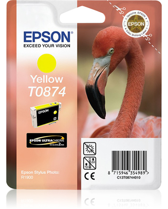 Epson Flamingo Cartouche "Flamant Rose" - Encre UltraChrome Hi-Gloss2 J
