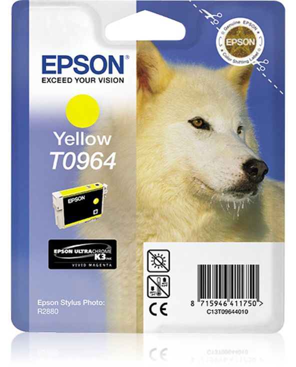 Epson Husky Cartouche "Loup" - Encre UltraChrome K3 VM Jaune