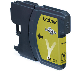 Brother LC-1100Y Yellow Ink Cartridge Blister Pack Original Jaune