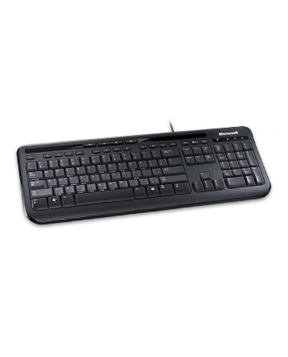 Microsoft Wired Keyboard 600, Black clavier USB Noir
